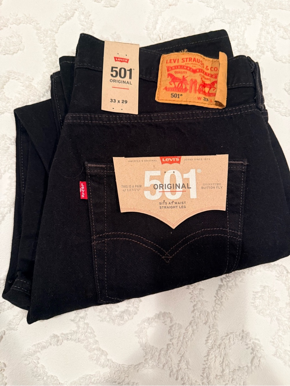 Levi's 501 Original Men's Jeans in Black